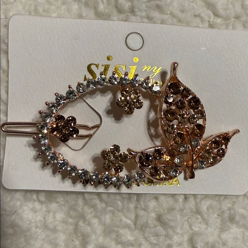 Women's Floral Hair Clips - Multicolor - Picture 7 of 8